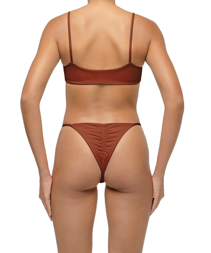 BSWS-T116 Curved Neckline Bikini Top