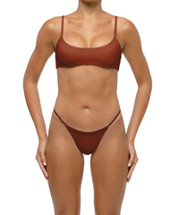BSWS-B116 Ruched Bikini Bottom