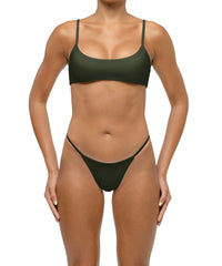 BSWS-B116 Ruched Bikini Bottom
