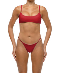 BSWS-B116 Ruched Bikini Bottom