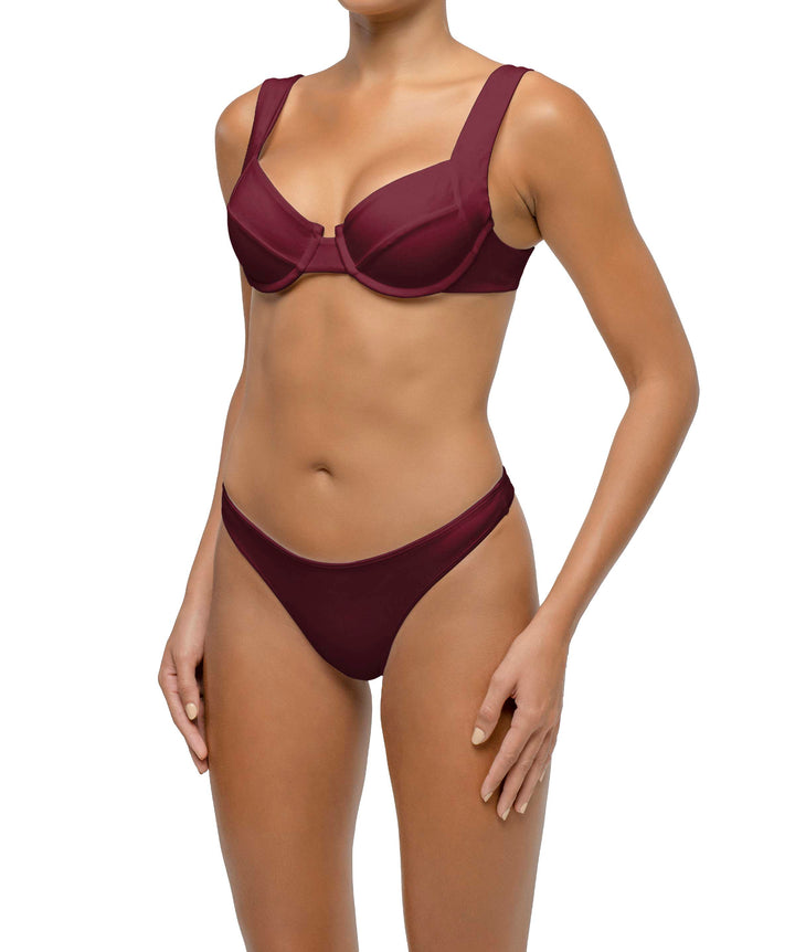BSWS-B119 Mid Rise Bikini Bottom