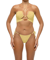 BSWS-B121 Beaded Tie Side Bikini Bottom