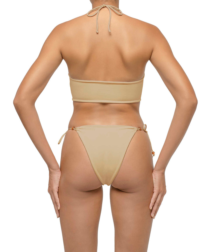 BSWS-B121 Beaded Tie Side Bikini Bottom