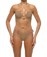 BSWS-B121 Beaded Tie Side Bikini Bottom