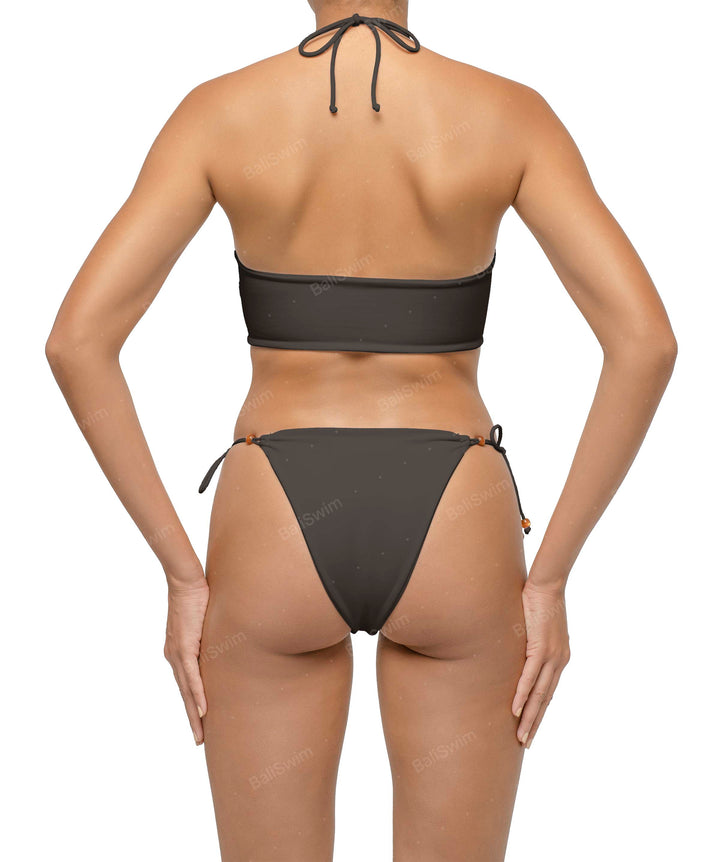 BSWS-B121 Beaded Tie Side Bikini Bottom