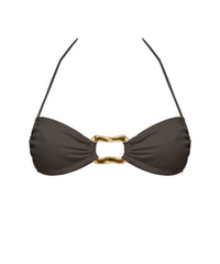 BSWS-T122 Wave Ring Halter Bikini Top