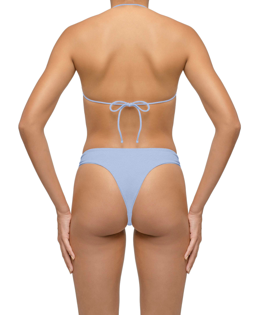 BSWS-T122 Wave Ring Halter Bikini Top