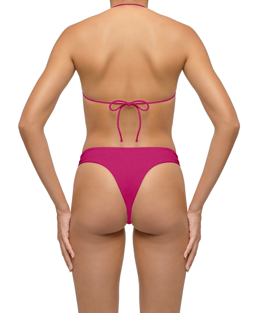 BSWS-T122 Wave Ring Halter Bikini Top