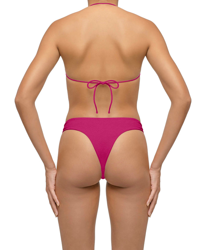 BSWS-T122 Wave Ring Halter Bikini Top