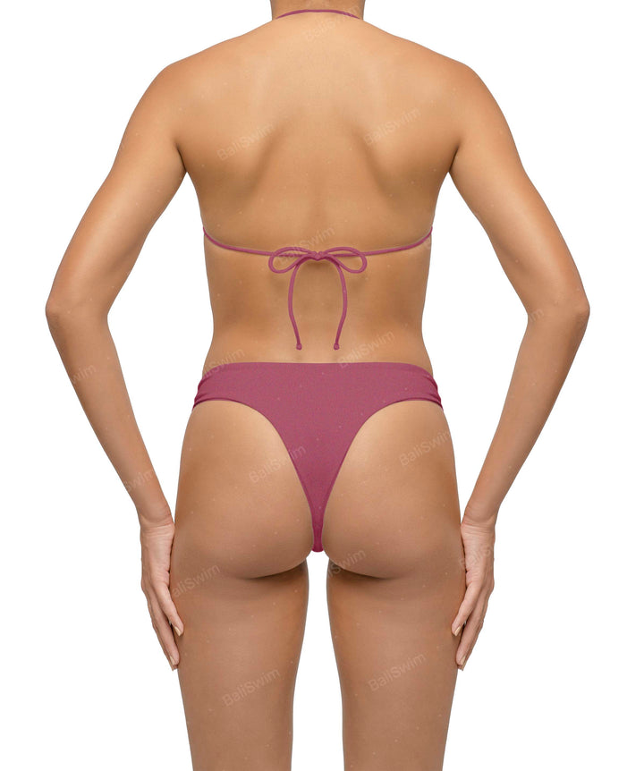 BSWS-T122 Wave Ring Halter Bikini Top