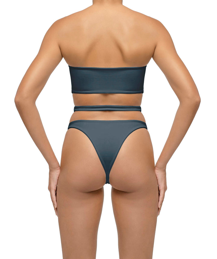 BSWS-T123 Bandeau Cut-out Bikini Top