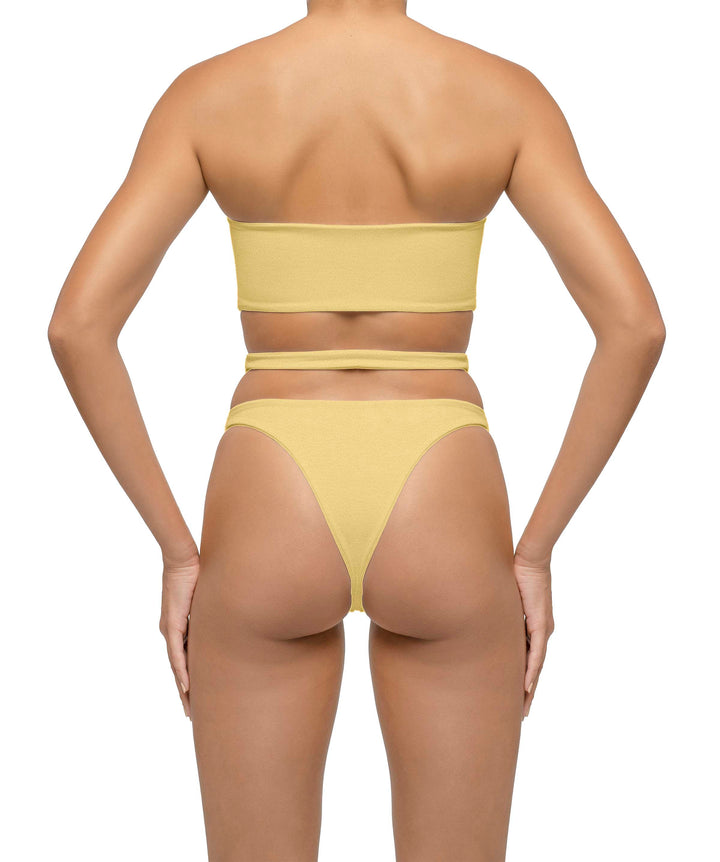 BSWS-T123 Bandeau Cut-out Bikini Top