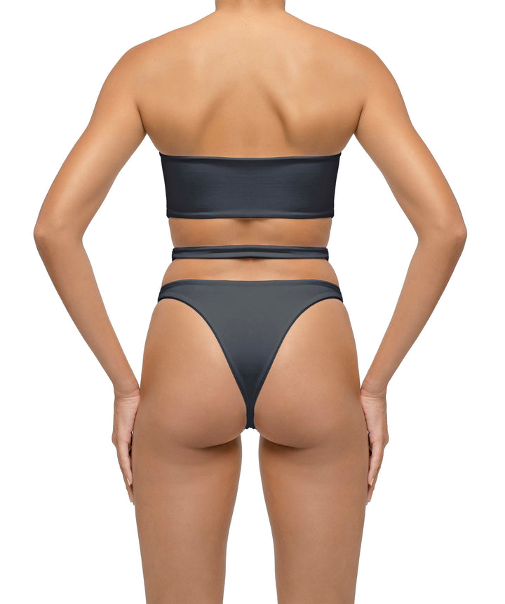BSWS-T123 Bandeau Cut-out Bikini Top