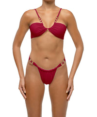 BSWS-T124 Triple Rings Bikini Top