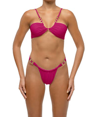 BSWS-T124 Triple Rings Bikini Top