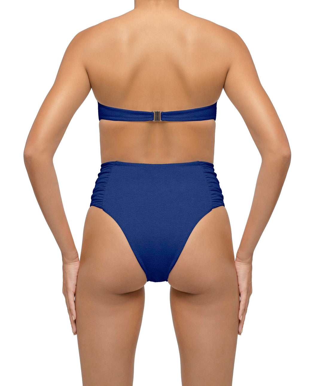 BSWS-T127 Twist Banblue-gateu Bikini Top