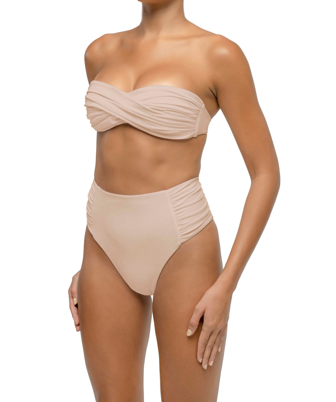 BSWS-T127 Twist Bandeau Bikini Top