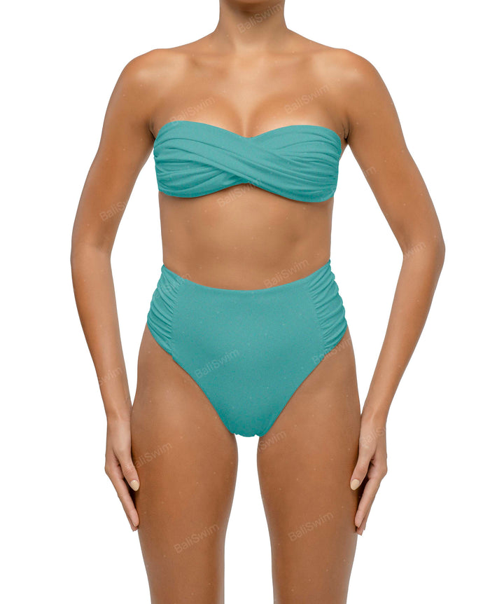 BSWS-T127 Twist Bandeau Bikini Top