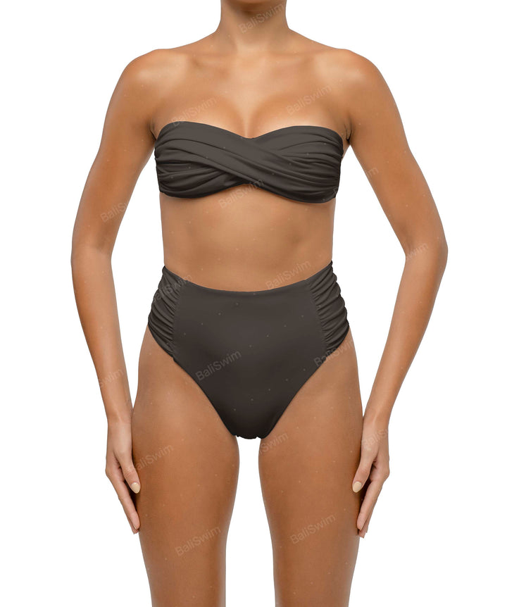 BSWS-T127 Twist Bandeau Bikini Top