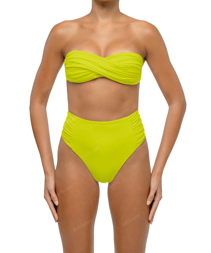 BSWS-T127 Twist Bandeau Bikini Top