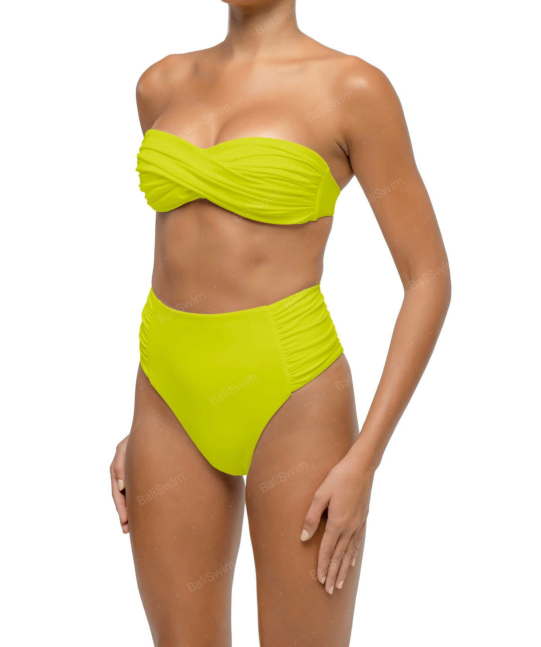 BSWS-T127 Twist Bandeau Bikini Top