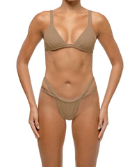 BSWS-T128 Double Straps Triangle Bikini Top