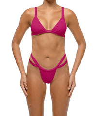 BSWS-B128 Double Strap Tunneled Bikini Bottom
