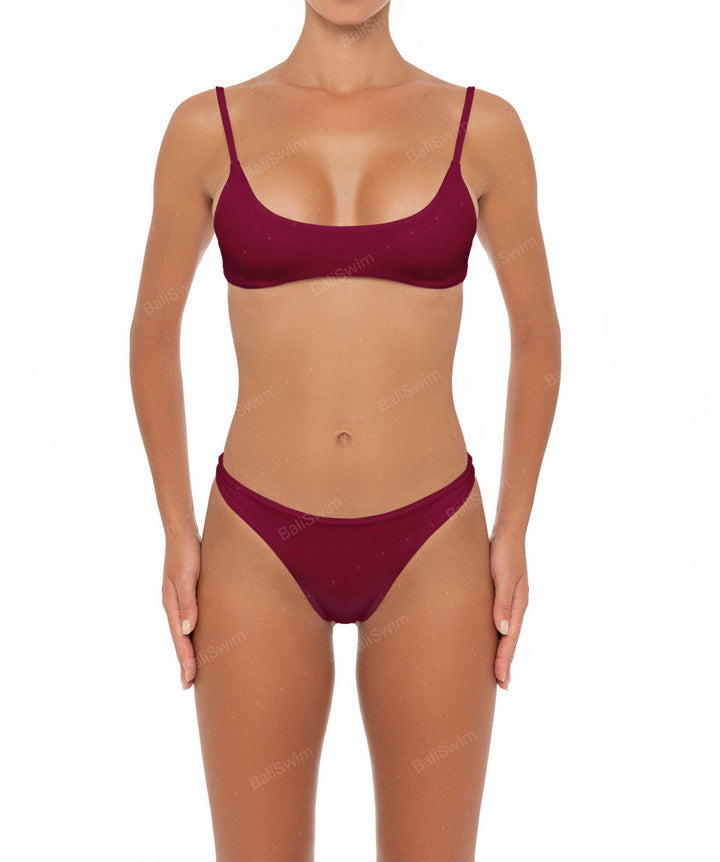 BSWS-B12 Mid Rise Bikini Bottom