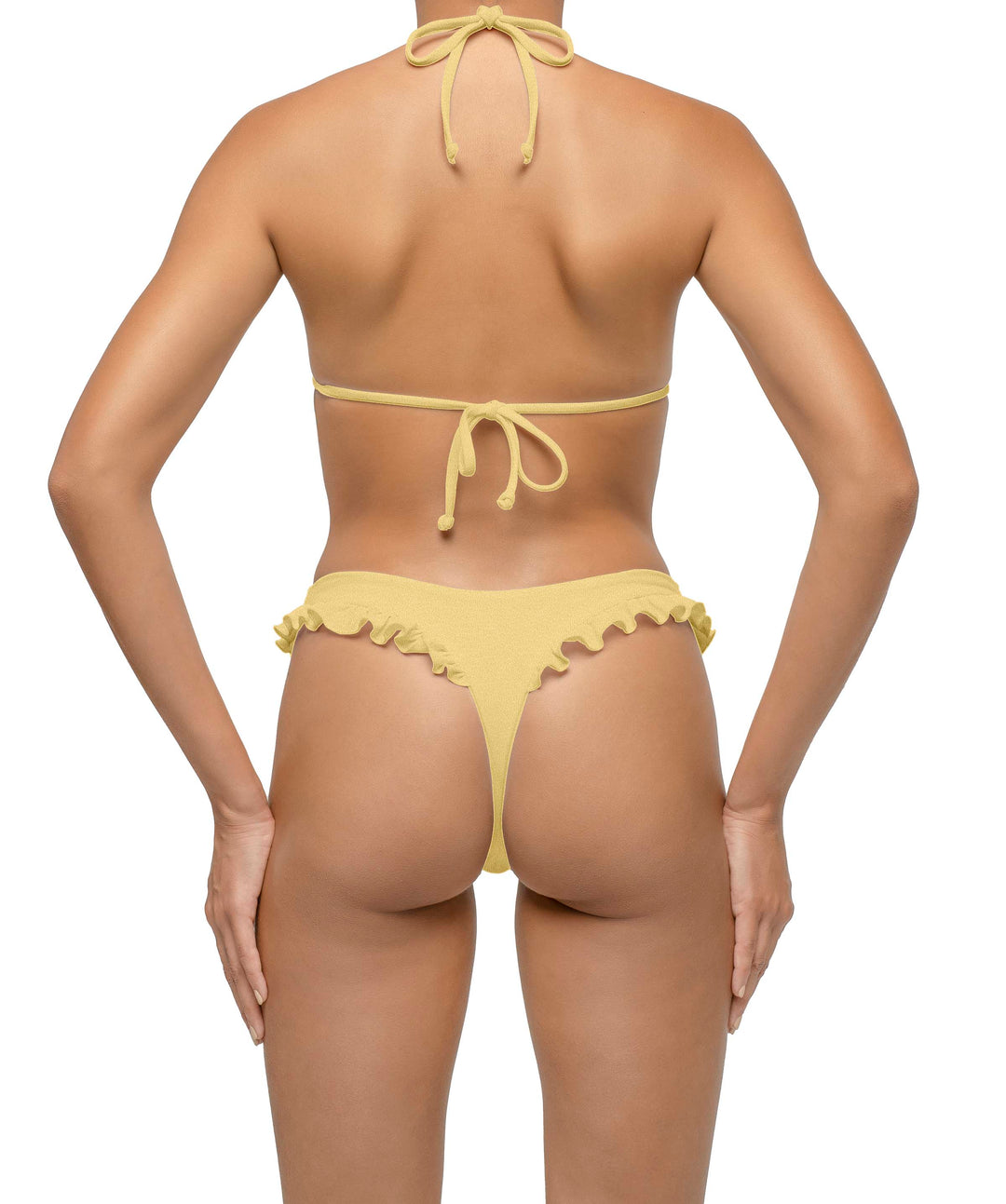BSWS-T130 Ruffle Cup Triangle Top