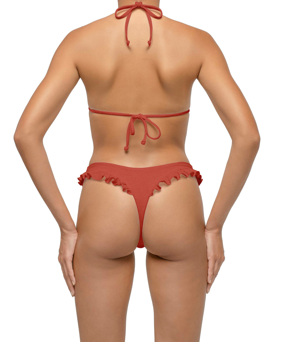BSWS-T130 Ruffle Cup Triangle Top