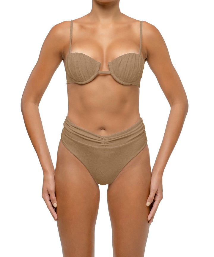 BSWS-B131 Ruched Bikini Bottom