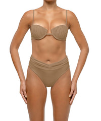 BSWS-B131 Ruched Bikini Bottom