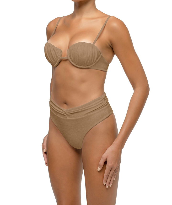 BSWS-B131 Ruched Bikini Bottom
