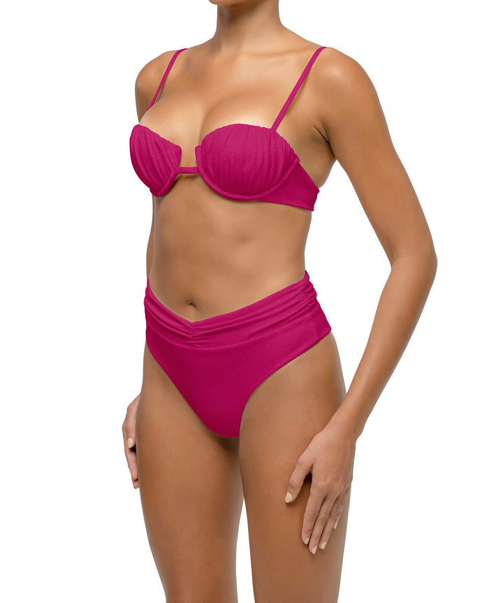 BSWS-B131 Ruched Bikini Bottom