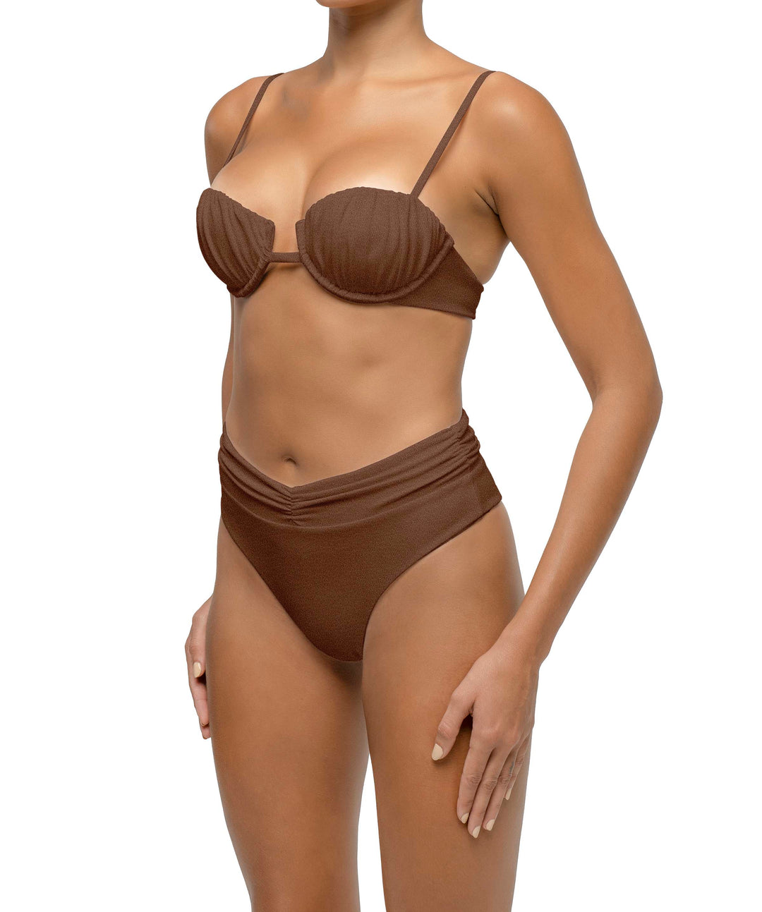 BSWS-B131 Ruched Bikini Bottom