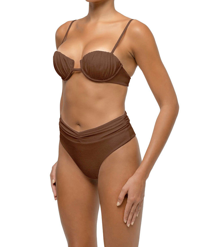 BSWS-B131 Ruched Bikini Bottom