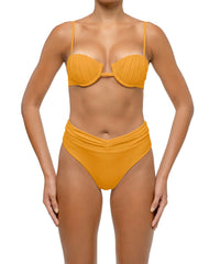 BSWS-B131 Ruched Bikini Bottom