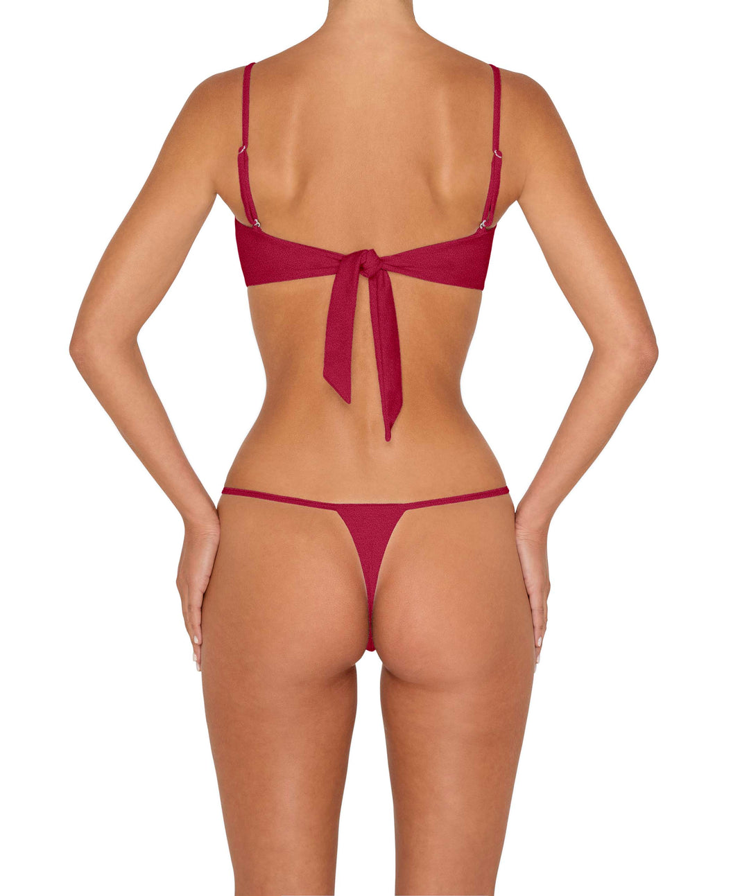 BSWS-T138 Self Tie Bandeau Top