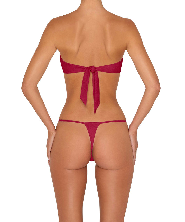 BSWS-T138 Self Tie Bandeau Top