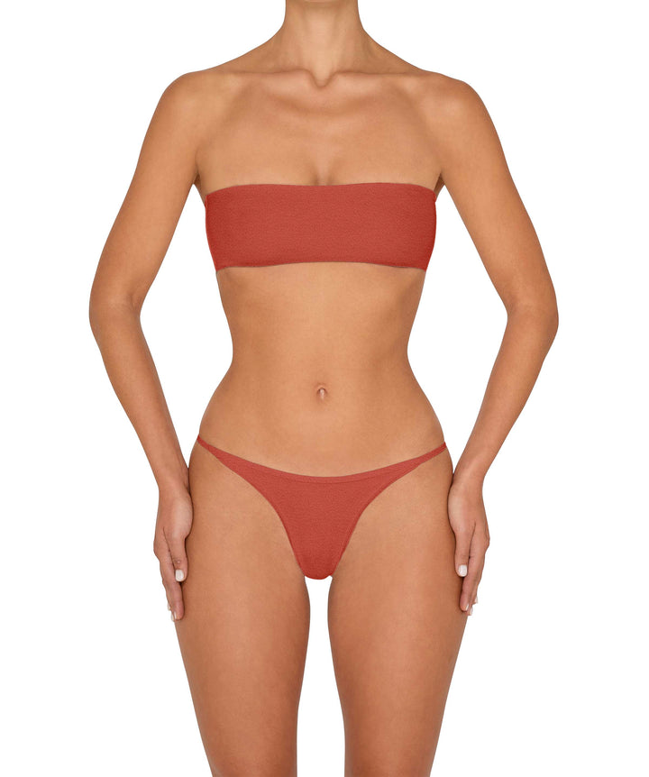 BSWS-T138 Self Tie Bandeau Top