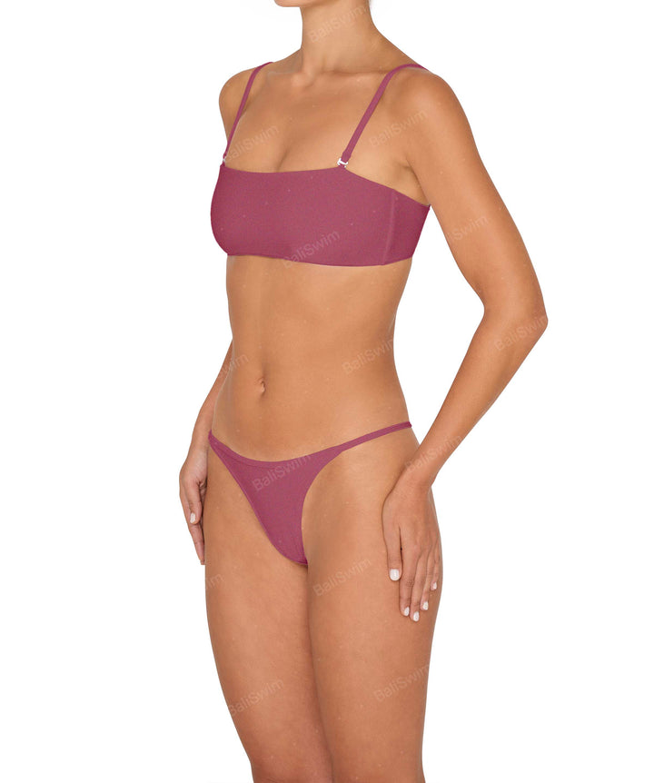 BSWS-T138 Self Tie Bandeau Top