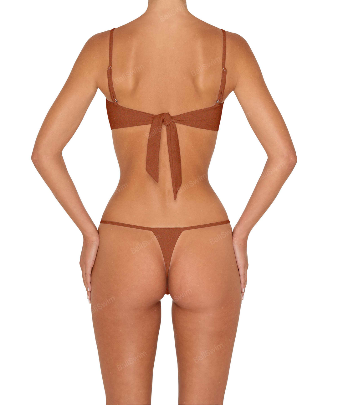 BSWS-T138 Self Tie Bandeau Top