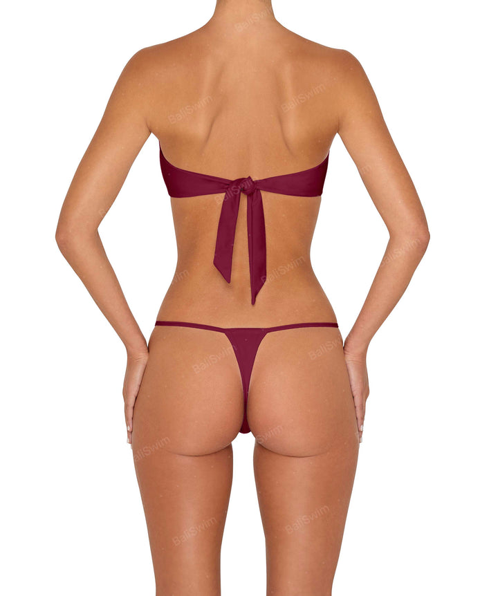 BSWS-B138 Binded Bottom Thong Coverage