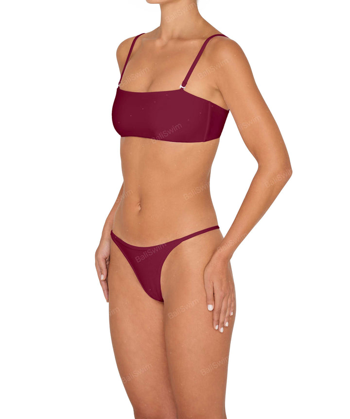 BSWS-T138 Self Tie Bandeau Top