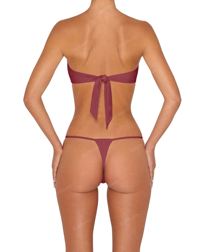 BSWS-T138 Self Tie Bandeau Top