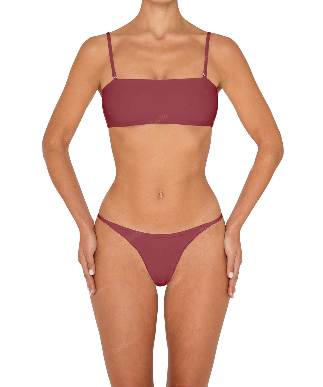 BSWS-T138 Self Tie Bandeau Top