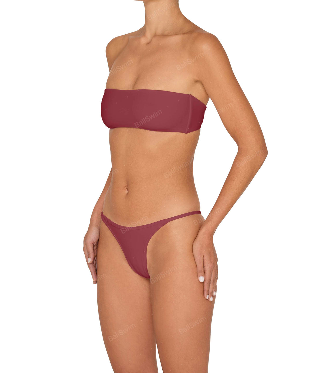 BSWS-T138 Self Tie Bandeau Top