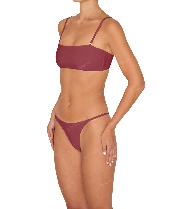 BSWS-B138 Binded Bottom Thong Coverage