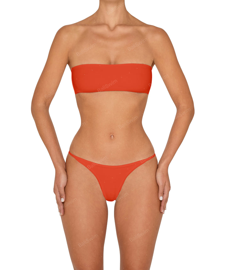 BSWS-T138 Self Tie Bandeau Top