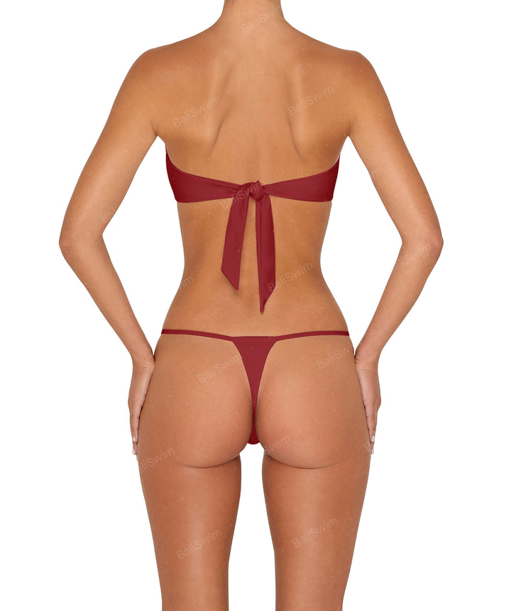 BSWS-B138 Binded Bottom Thong Coverage
